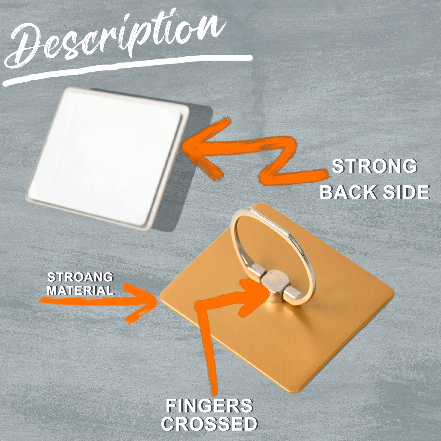 6547 Mobile Phone Finger Stand 360rotation Phone Ring Stand Holder Kickstand Hand Finger Grip (1 Pc) 6547 Mobile Phone Finger Stand 360rotation Phone Ring Stand Holder Kickstand Hand Finger Grip (1 Pc)